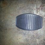 Embout de pédale de frein de calèche