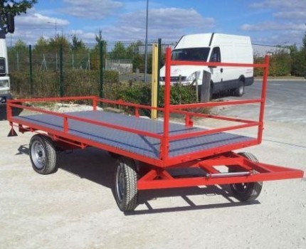 Plateau hippomobile