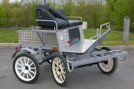 Avant-train hippomobile 4 roues