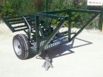 Avant-train hippomobile 2 roues ʺle robusteʺ version porte outils extensible
