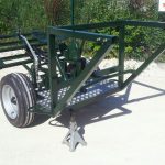 Avant-train hippomobile 2 roues ʺle robusteʺ version porte outils extensible