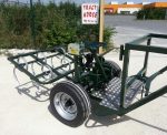 Avant-train hippomobile 2 roues ʺle robusteʺ version vibroculteur