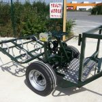 Avant-train hippomobile 2 roues ʺle robusteʺ version vibroculteur