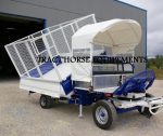 Tri-benne hippomobile détachable