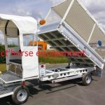 Tri-benne hippomobile