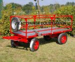 Plateau hippomobile de vendanges traction animale – Image 2