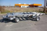 Plateau hippomobile en aluminium traction animale – Image 2