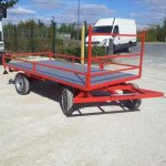 Plateau hippomobile agricole ridelles démontables traction animale