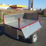 Tombereau hippomobile traction animale avec caisse en aluminium – Image 4