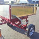 Tombereau hippomobile traction animale avec caisse en aluminium – Image 5