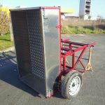 Tombereau hippomobile traction animale avec caisse en aluminium – Image 6