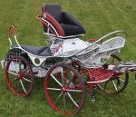 Calèche marathon sport type R en paire poney D