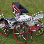 Calèche marathon sport type R en paire poney D