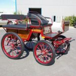 Calèche wagonnette loisir 6 places roues pneumatiques