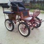 Calèche wagonnette mixte roues 19 pouces