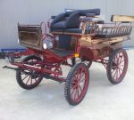 Calèche wagonnette loisir 6 places modèle luxe