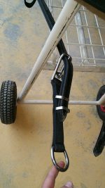 Harnais d'attelage synthétique doublé alvéolaire avec bricole anatomique en paire – Image 4