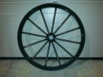 Roues à bandages pour calèches