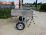 Tombereau hippomobile traction animale chassis galvanisé – Image 2