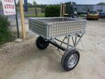 Tombereau hippomobile traction animale chassis galvanisé – Image 3