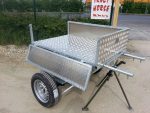 Tombereau hippomobile traction animale chassis galvanisé – Image 5