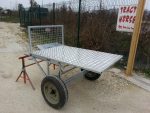 Tombereau hippomobile traction animale sans ridelle