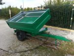 Remorque agricole tri-benne 1300 kg