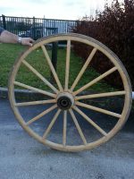 Réparation roues de calèche
