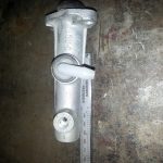 Maître cylindre aluminium AC 10 grandes entrées pour calèche