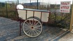 Tombereau hippomobile à l'ancienne