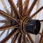 restauration de bandages sur roues bois