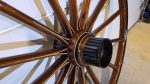 restauration de bandages sur roues bois