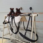 Bât croisillons harnais cuir – Image 3