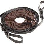Guides d'attelage R-grip noir/brun