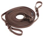 Guides d'attelage R-grip tout brun