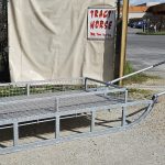 Traineau à cheval