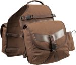 Sacoche de selle cordura marron
