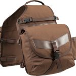 Sacoche de selle cordura marron