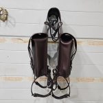 sacoche double en cuir rando – Image 3