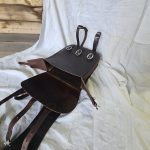 sacoche double en cuir rando – Image 8