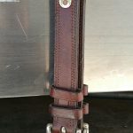 Boucleteaux à mortaise en cuir