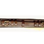 Sangle de harnais d'attelage coulissante en cuir