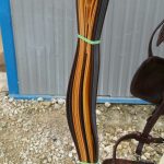 Guides d'attelage en cuir et grip