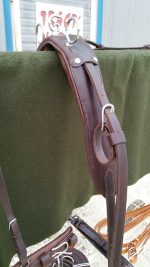 Harnais attelage cuir promenade simple – Image 3