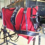 Harnais en simple pour cheval