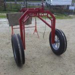 Remorque trinqueballe 2 roues avec treuil – Image 2
