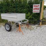 Tombereau hippomobile traction animale leger