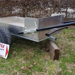 Chariot hippomobile "le vaillant" caisse aluminium