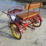 Avant-train hippomobile 2 roues léger pour âne