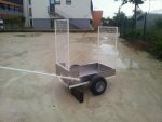Chariot hippomobile "le vaillant" caisse aluminium avec réhausse – Image 2